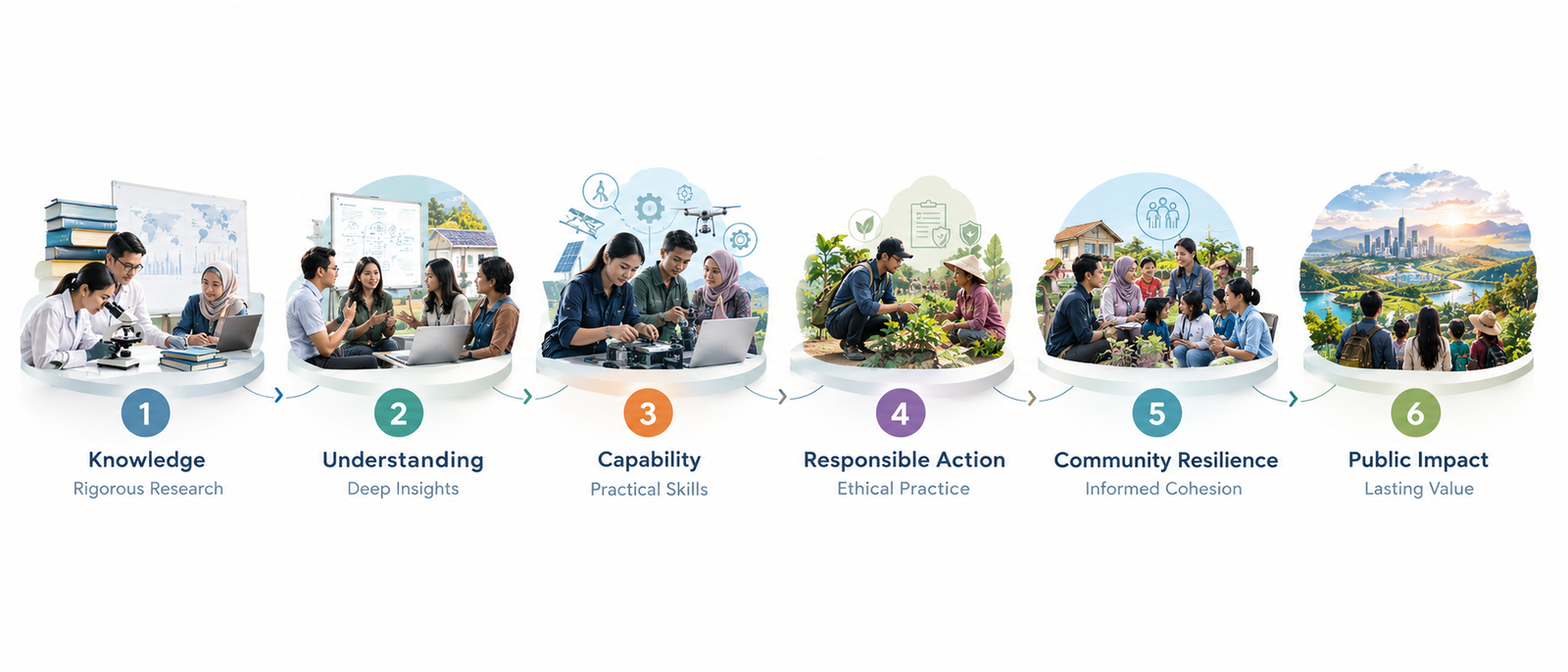 From Knowledge to Sustainable Public Impact - Knowledge Lifecycle Framework