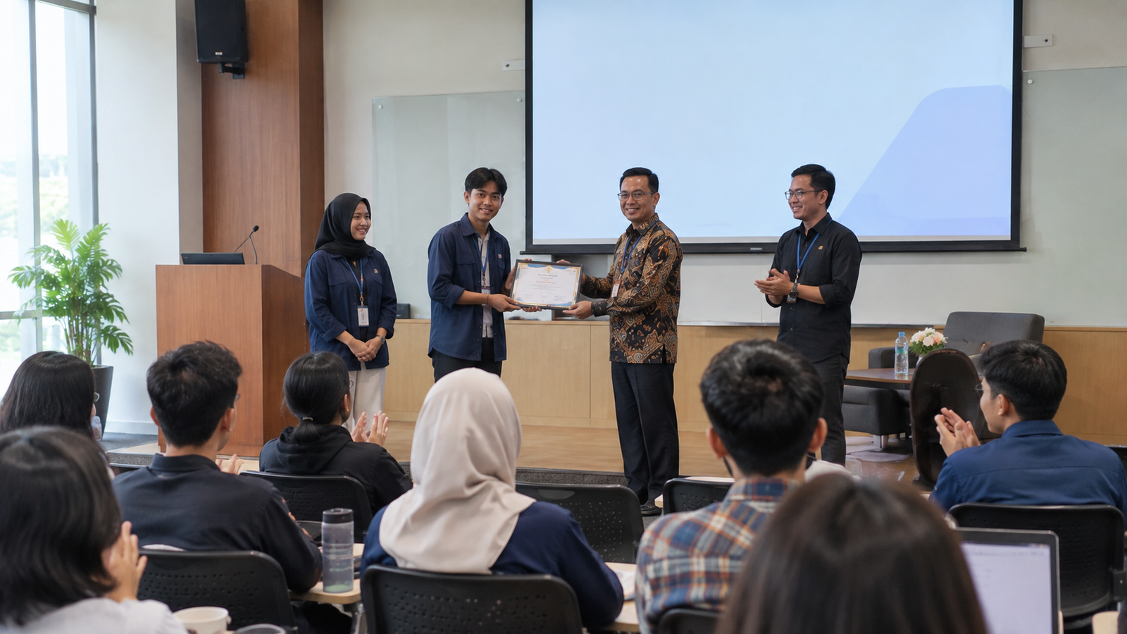 National Module Dissemination in Auditorium