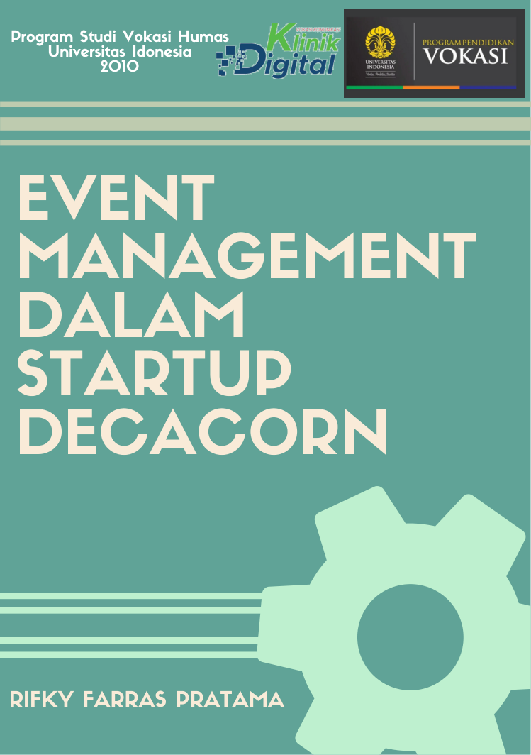 Event Management Dalam Startup Decacorn Rifky Farras Pratama 1706076630