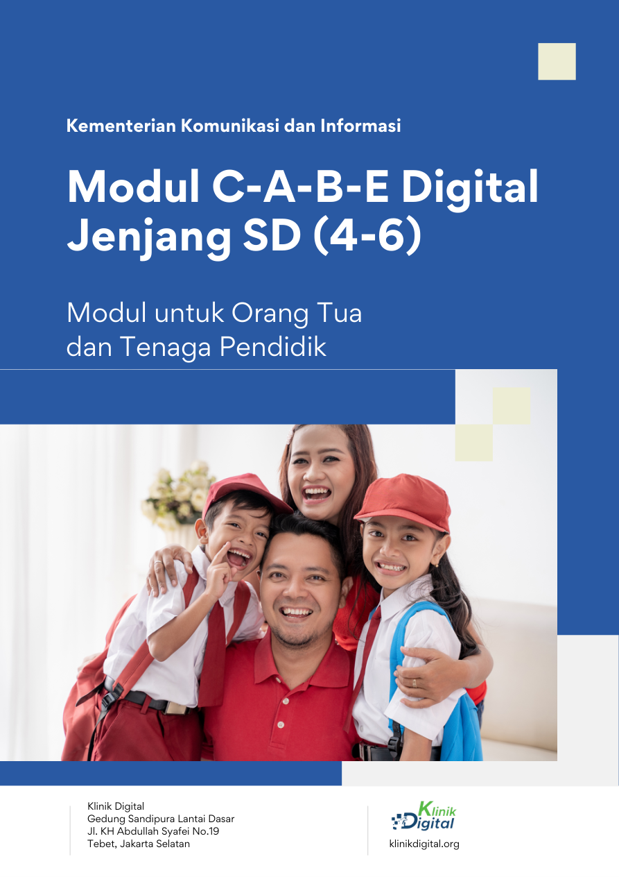 Modul Literasi Digital - Guru & Orang Tua SD Kelas 4-6