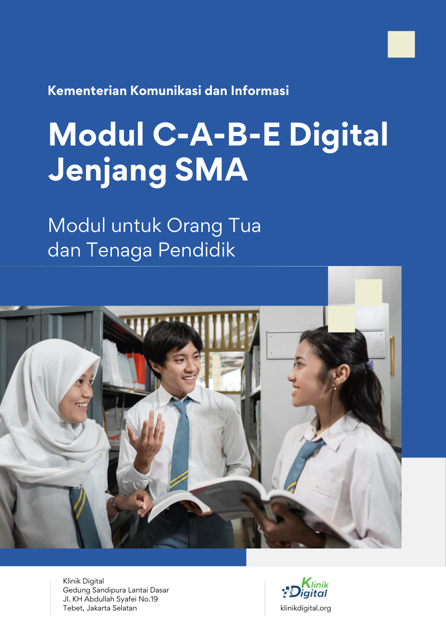 Modul Literasi Digital - Guru & Orang Tua SMA / SMK